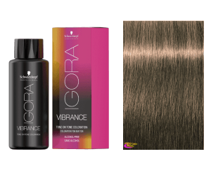 Schwarzkopf - Tinte Igora Vibrance 8-46 Rubio Claro Beige Marrón 60 ml (semipermanente)
