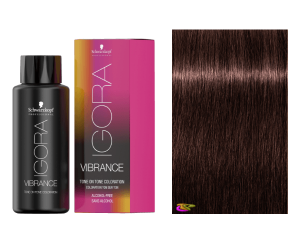 Schwarzkopf - Tinte Igora Vibrance 6-68 Rubio Oscuro Marrón Rojo 60 ml (semipermanente)