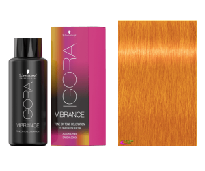 Schwarzkopf - Tinte Igora Vibrance 0-55 Potenciador Concentrado Dorado 60 ml (semipermanente)