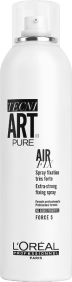 L`Oréal Tecni Art - Laca AIR FIX PURE fijación fuerte (sin fragancia) 400 ml
