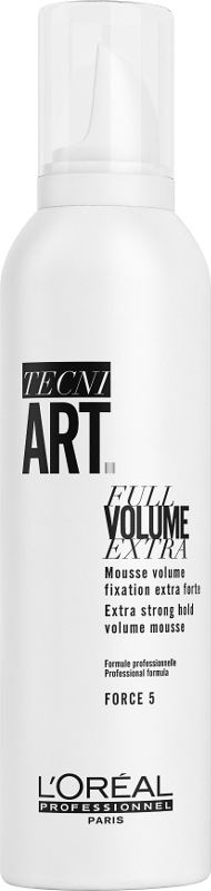 L`Oréal Tecni Art - Espuma FULL VOLUME EXTRA fijación fuerte 250 ml