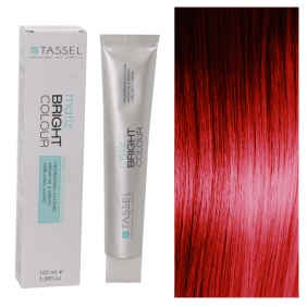 Tassel - Tinte BRIGHT COLOUR con Argán y Keratina MATIZADOR ROJO 100 ml (06482)