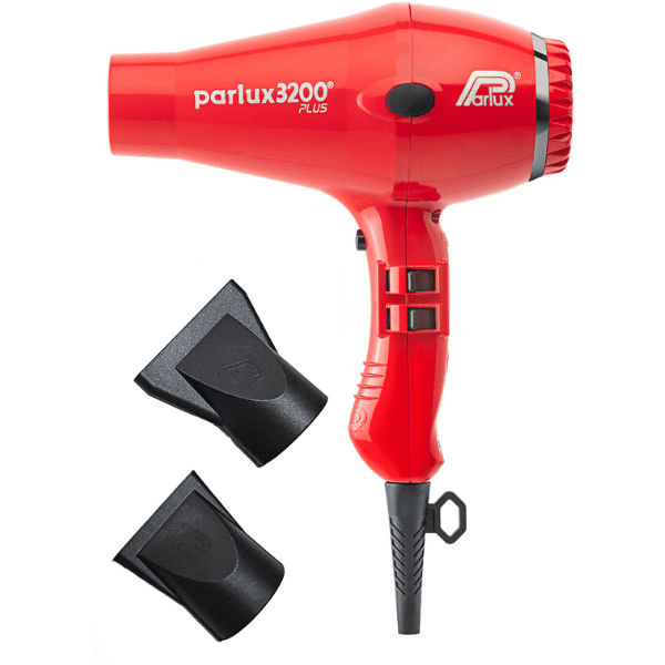 Parlux - Secador de pelo 3200 PLUS Rojo 1900 watios